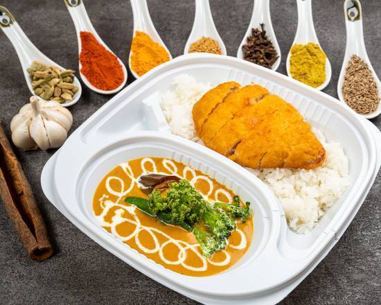 カツカレーライス200 gm pork curry rice set
